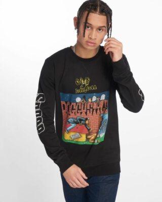MERCHCODE SNOOP DOGGYSTYLE CREWNECK BLACK - MERCHCODE