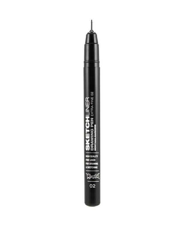 MONTANA SKETCHLINER 0.2 MM BLACK