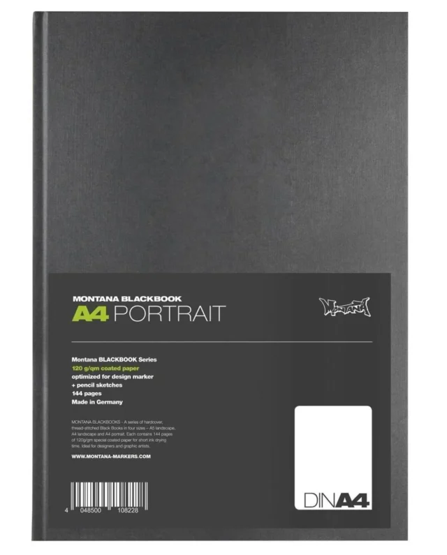 MONTANA BLACKBOOK A4 PORTRAIT