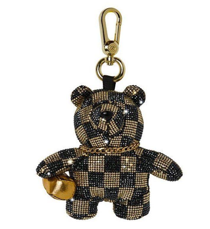 SPRAYGROUND GOLD AND DANGEROUS BEAR KEYCHAIN K8350 7,5 x 3,8 x 9 cm