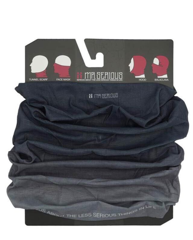 Mr. Serious Tunnel Scarf – Grey - Mr. Serious