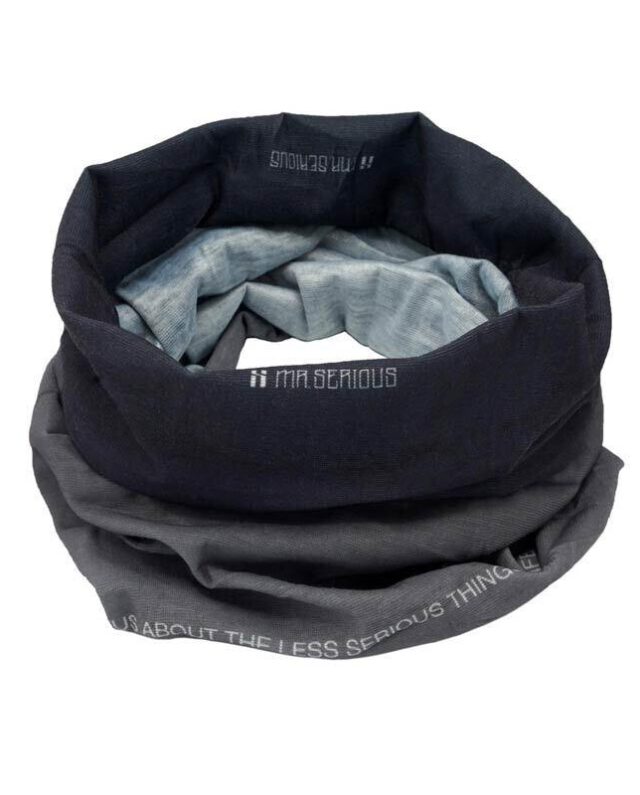 Mr. Serious Tunnel Scarf – Grey - Mr. Serious