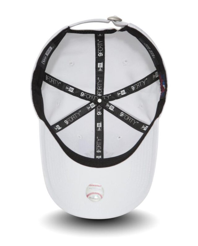 NEW ERA THE LEAGUE 9FORTY BASIC NEW YORK YANKEES 10745455 CAP WHITE/BLACK - NEW ERA