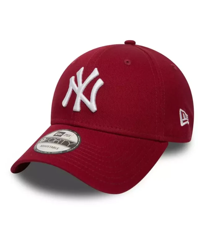 New Era New York Yankees Essential Red 9FORTY Cap 80636012