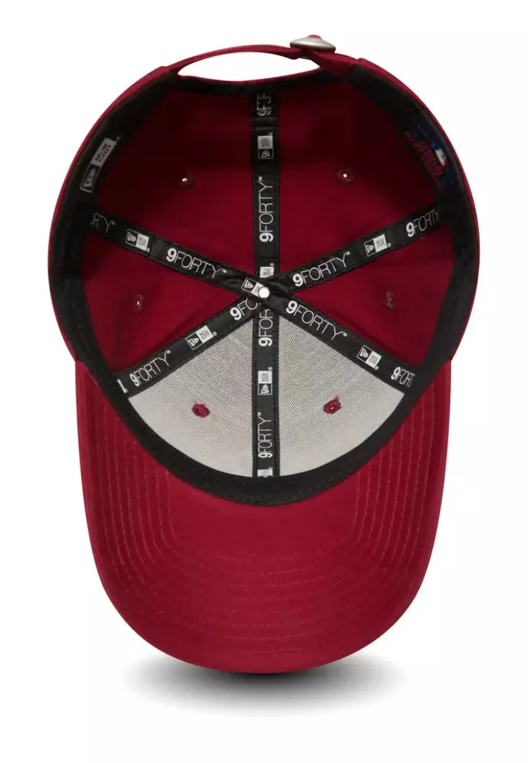 New Era New York Yankees Essential Red 9FORTY Cap 80636012 - Image 4