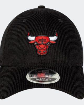 NEW ERA Chicago Bulls MLB Cord Black 9FORTY M-Crown Adjustable Cap 60691056 - NEW ERA