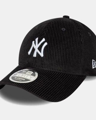 NEW ERA New York Yankees MLB Cord Black 9FORTY M-Crown Adjustable Cap 60691062 - NEW ERA