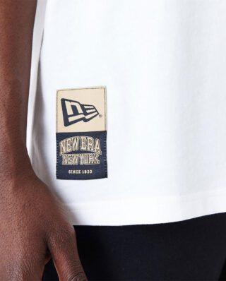 New Era Flag Black Oversized T-Shirt White 60435391 - NEW ERA