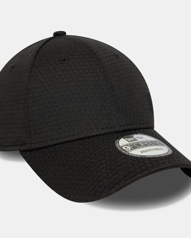 new-era-flawless-mesh-9forty-neyyan-blkblk-1 New Era New York Yankees MLB Flawless Monotone Mesh Black 9FORTY Adjustable Cap 60691114 - NEW ERA