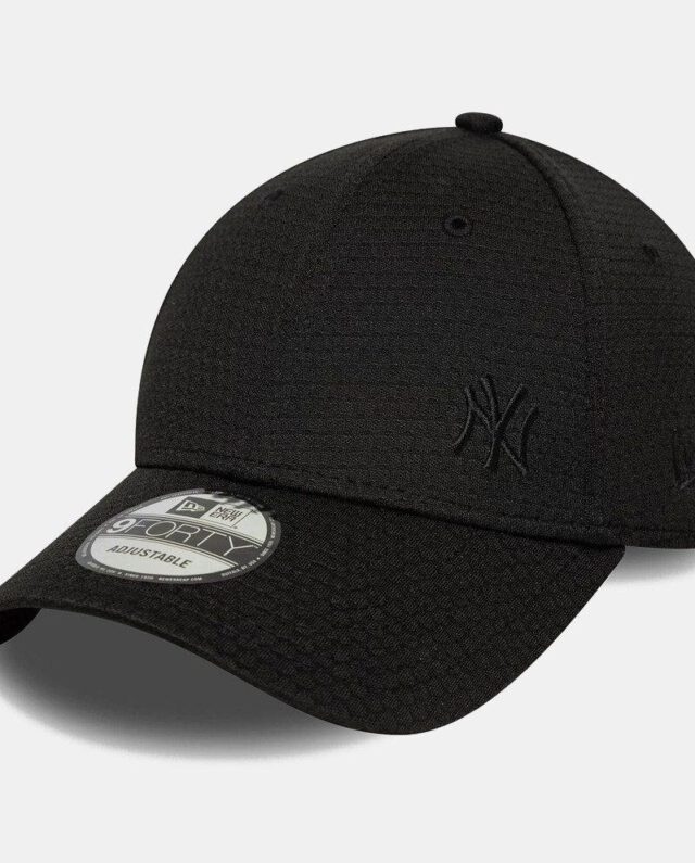New Era New York Yankees MLB Flawless Monotone Mesh Black 9FORTY Adjustable Cap 60691114