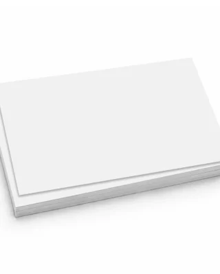 NICE SLAPS Standard Sticker Blanks White, Medium 50pcs 7.4 x 10.5 cm. - Nice Slaps