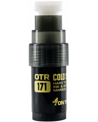 ON THE RUN OTR.171 COLD SWEAT MINI MARKER PITCH BLACK 20MM