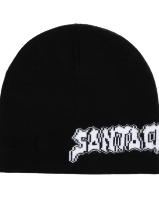 Santa Cruz Punk Strip Beanie Black SCA-BNE-9563 - SANTA CRUZ