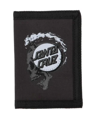 SANTA CRUZ SHORT FUSE WALLET BLACK 8 x 12 x 4 cm O/S SCA-MNY-0161 - SANTA CRUZ
