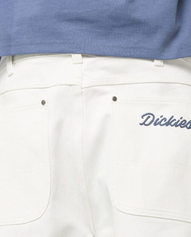 DICKIES WELLSVILLE BAGGY TAPERED WHITE DK0A88K40WH1 - DICKIES