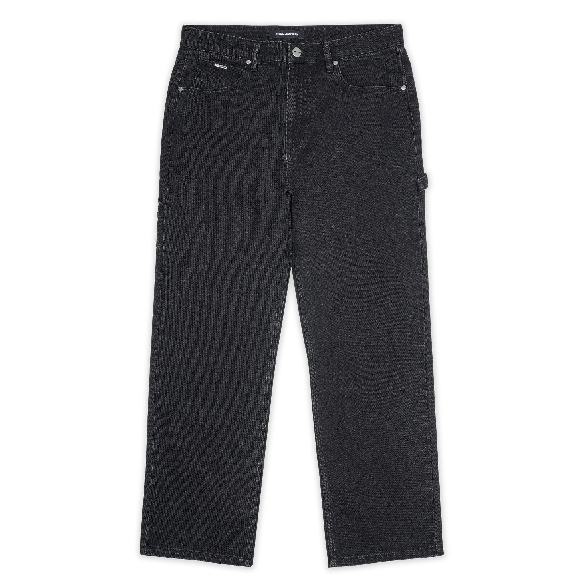 PEGADOR DRATO BAGGY WORKWEAR JEANS WASHED BLACK 4400-002-M-GR - Image 6