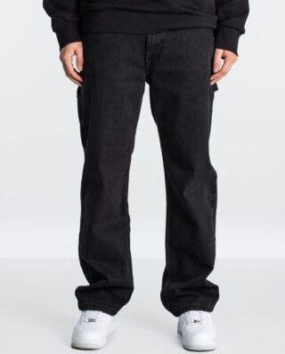 PEGADOR DRATO BAGGY WORKWEAR JEANS WASHED BLACK 4400-002-M-GR - PEGADOR