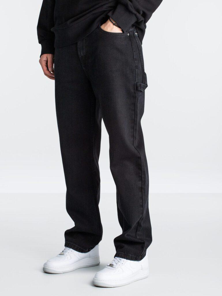 PEGADOR DRATO BAGGY WORKWEAR JEANS WASHED BLACK 4400-002-M-GR - PEGADOR