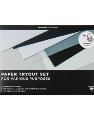 MOLOTOW PAPER TRYOUT SET DIN A6 LANDSCAPE