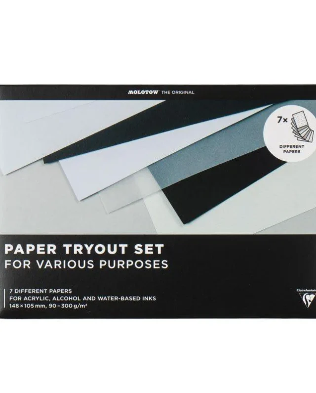 MOLOTOW PAPER TRYOUT SET DIN A6 LANDSCAPE