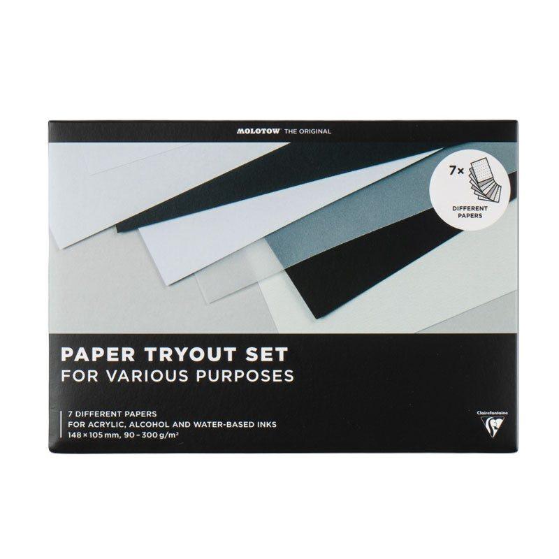 MOLOTOW PAPER TRYOUT SET DIN A6 LANDSCAPE