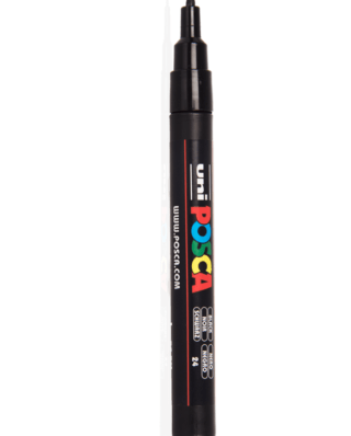 POSCA PC-3M MARKER CHISEL TIP 0.9-1.3 MM