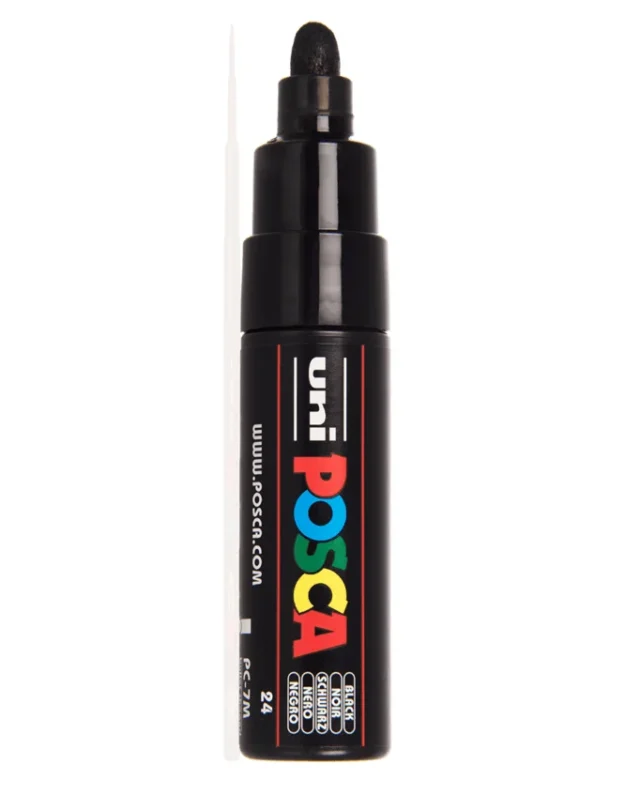 Posca PC-7M Marker 4.5–5.5 MM Broad Tip