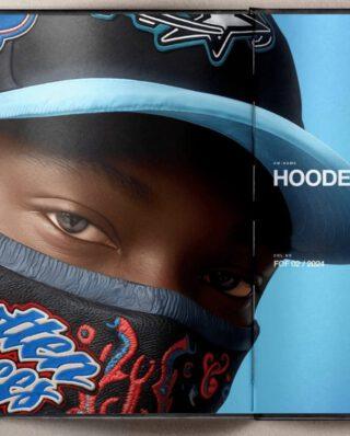 Forgotten Faces Hooded Guy Oversize City Red FOF0158-00491 - FORGOTTEN FACES