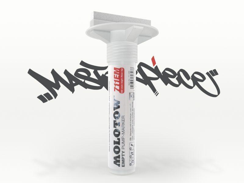 MOLOTOW MASTERPIECE EMPTY MARKER 711EM 60MM - Image 2