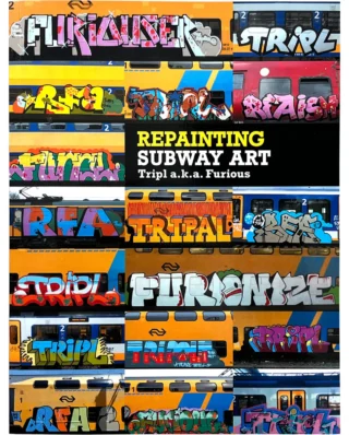 Repainting Subway Art - Tripl a.k.a Furious 21 x 27,5 cm 196 pages