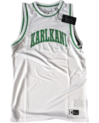 KARL KANI SPORT COLLEGE MESH BASKETBALL WHITE KM262-026-1