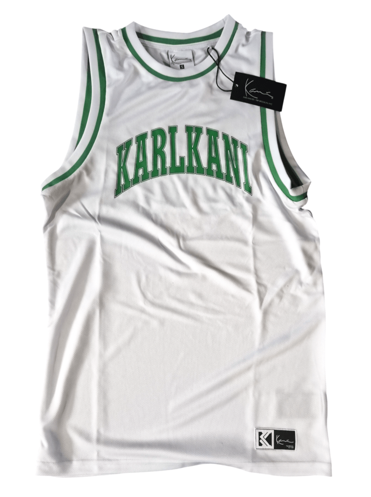 KARL KANI SPORT COLLEGE MESH BASKETBALL WHITE KM262-026-1