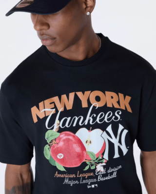 New Era New York Yankees MLB Fruit Black T-Shirt 60596316 - NEW ERA