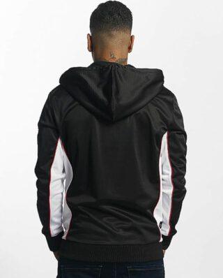 ROCAWEAR ZIP HOODIE SPORTS BLK/WHT - Rocawear