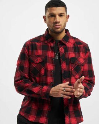 BRANDIT CHECK SHIRT RED