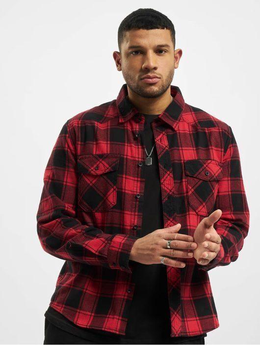 BRANDIT CHECK SHIRT RED