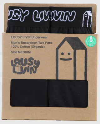 Lousy Livin LUUWTRU2P Trunks 2 Pack Black - Lousy Livin
