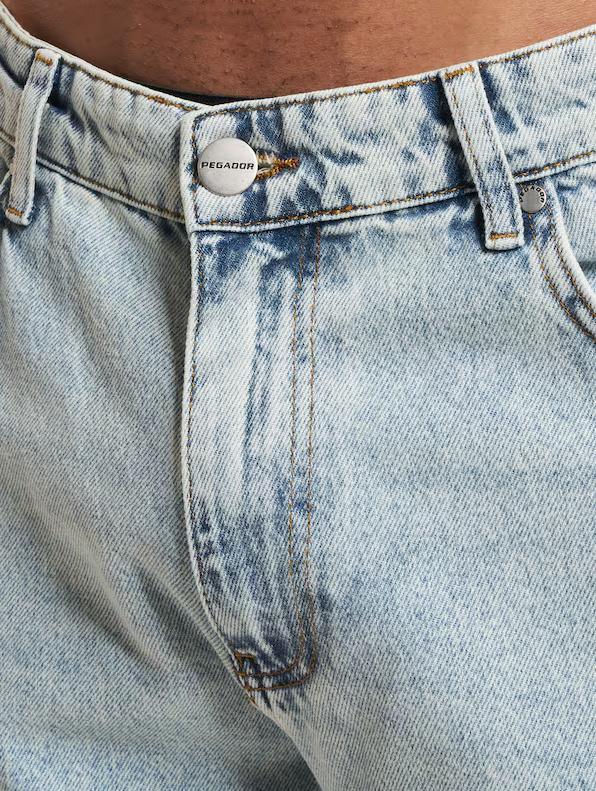 Pegador Daule baggy workwear jeans sand washed Blue PG-3071-082-M-GR - Image 5
