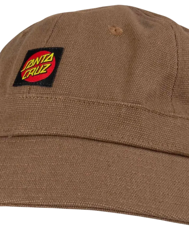 SANTA CRUZ CLASSIC LABEL BELL HAT TAUPE SCA-HAT-0065 - SANTA CRUZ