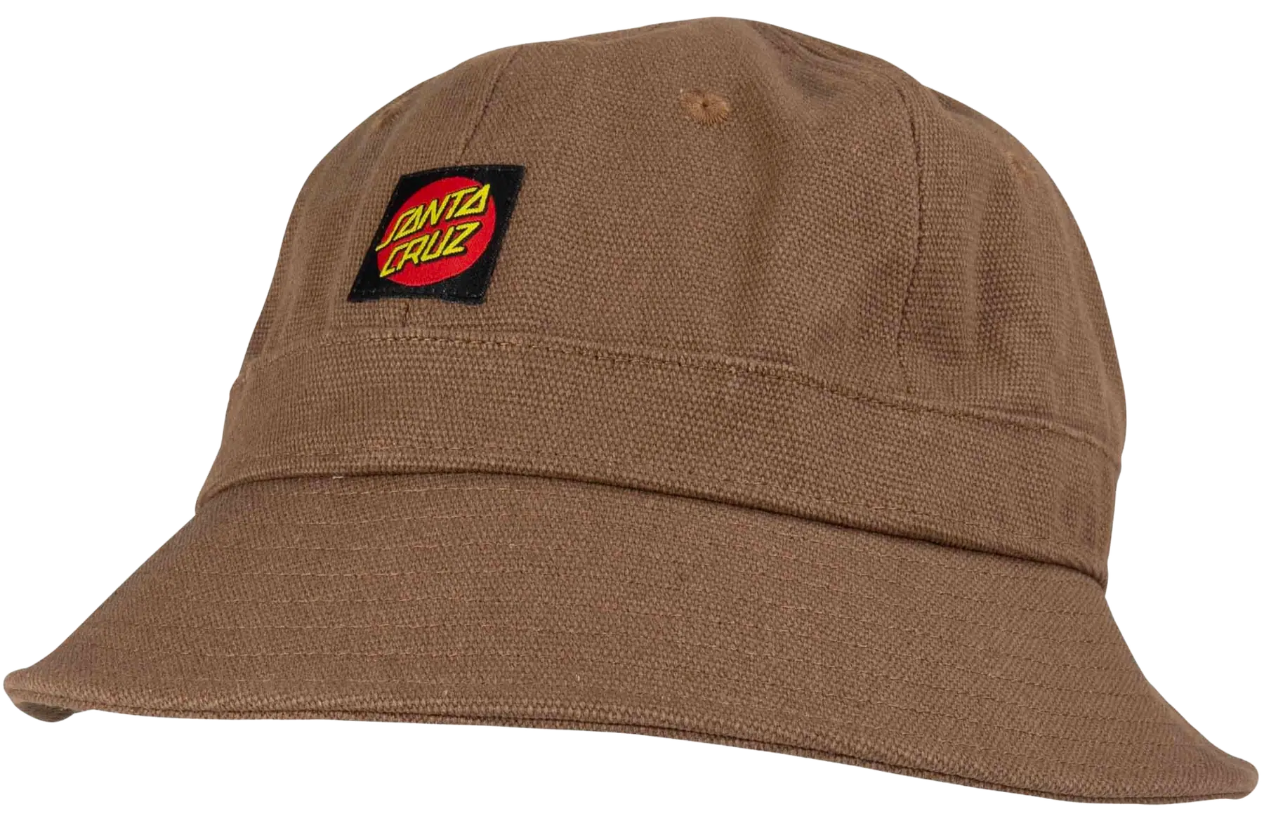 SANTA CRUZ CLASSIC LABEL BELL HAT TAUPE SCA-HAT-0065 - Image 2