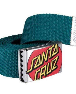 SANTA CRUZ CROP DOT BELT TEAL SCA-BEL-0192 122 cm