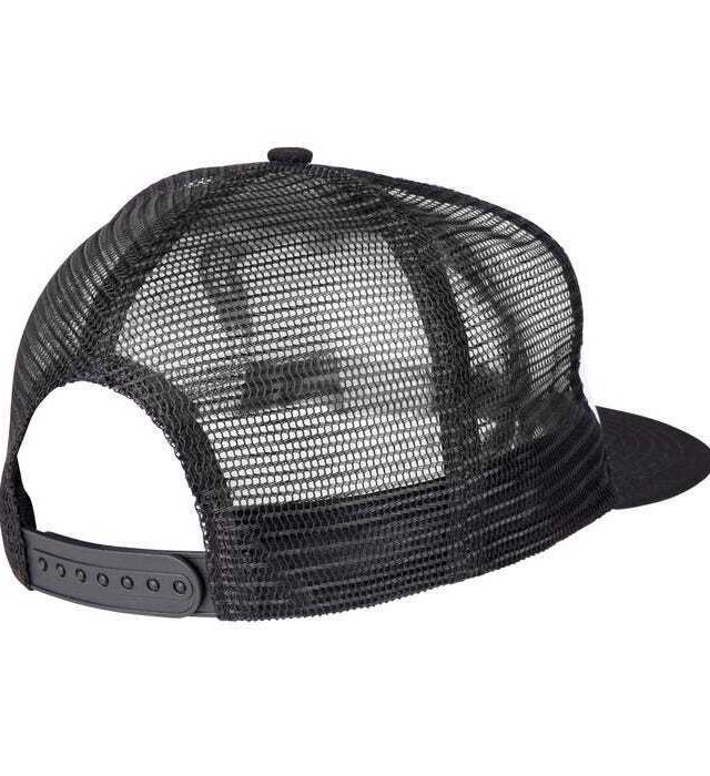 SANTA CRUZ CLASSIC HAND MESH TRUCKER CAP WHITE BLACK SCA-CAP-0197 - SANTA CRUZ