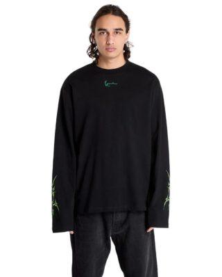 Karl Kani Small Signature Tribal LongSleeve Black KM243-027-2