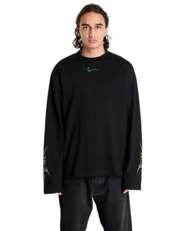 Karl Kani Small Signature Tribal LongSleeve Black KM243-027-2