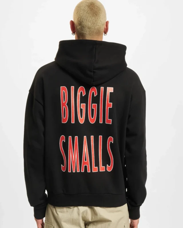 Upscale Studios Biggie Smalls Concrete Heavy Oversize Hoody Black MT2113 - Notorius Big