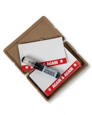 MTN WTF SET AGAIN & AGAIN STICKERS 50 UNITS AND MARKER - MTN