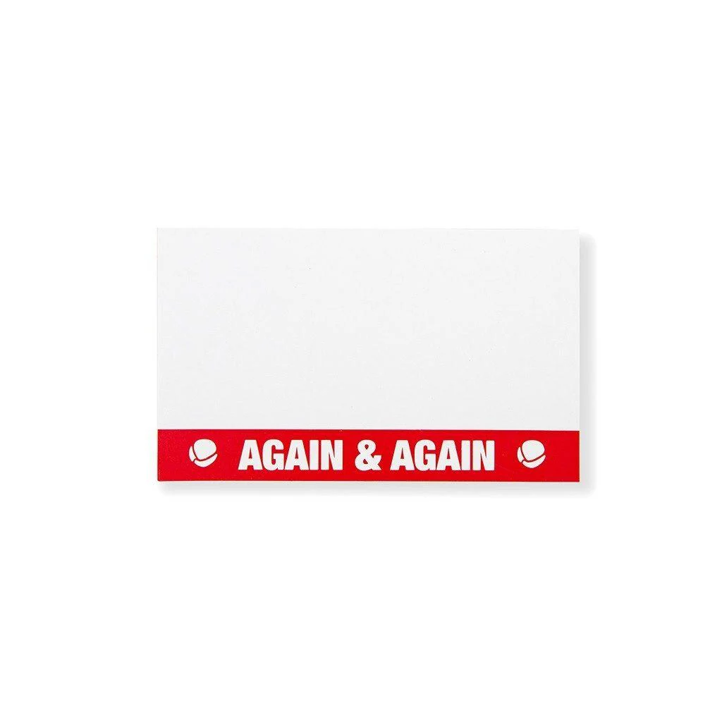 MTN WTF SET AGAIN & AGAIN STICKERS 50 UNITS AND MARKER - Image 3