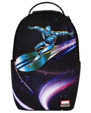 SPRAYGROUND MARVEL AVENGERS SILVER SURFER COMIC DESIGN COLLAGE WITH EMBOSSED SHARK BACKPACK B8994 46 x 15 x 29 cm