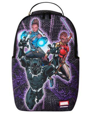 SPRAYGROUND MARVEL BLACK PANTHER GROUP SHOT BACKPACK B9120 46 x 15 x 29 cm