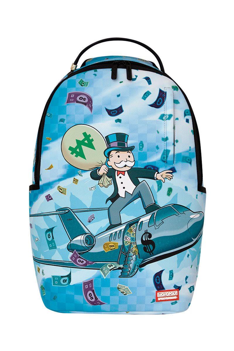 SPRAYGROUND MONOPOLY PLANE BACKPACK B9129 46 x 15 x 29 cm